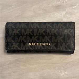 Michael Kors Black/Brown Wallet